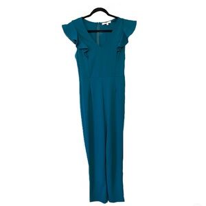 The Vanity Room Ruffle Sleeve Jumpsuit